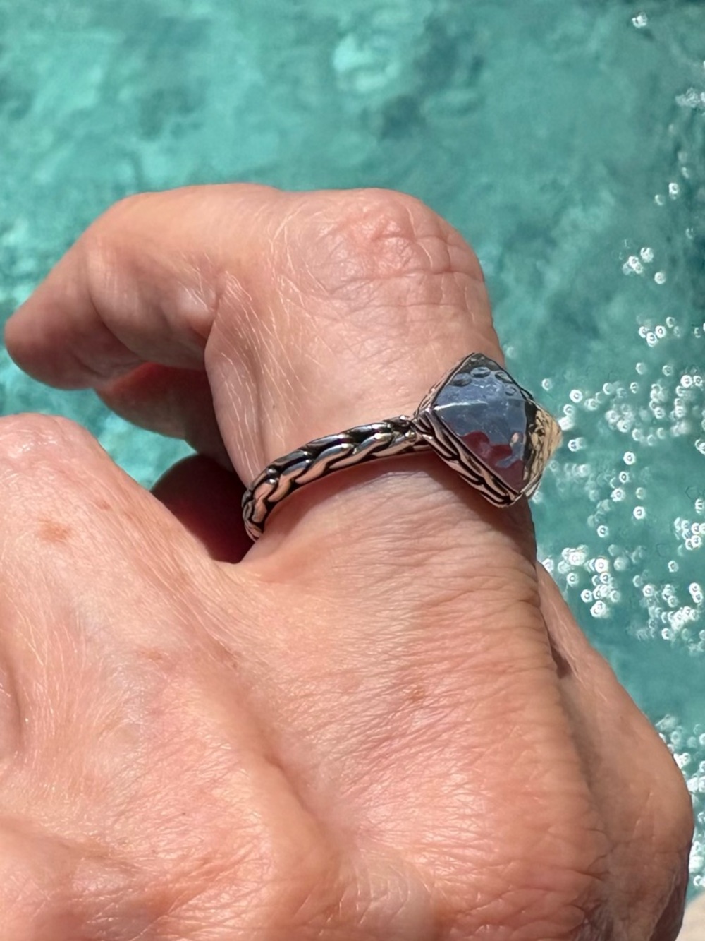 NWT, John Hardy Silver Pyramid Ring!! ๐ฉท๐๐ - Picture 6 of 13